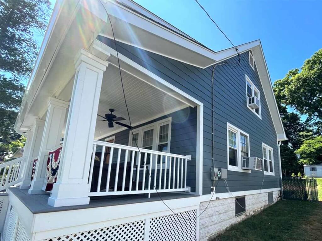 James Hardie siding on home in Port Chester