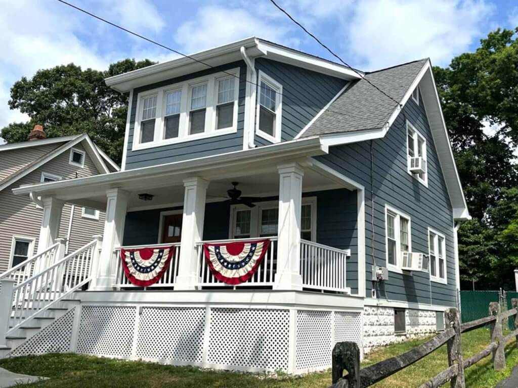 James Hardie siding on home in Port Chester