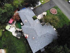 gray GAF asphalt shingles on home in New Hempstead, NY