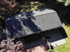 Gray GAF asphalt shingles on home in Yorktown Heights, NY