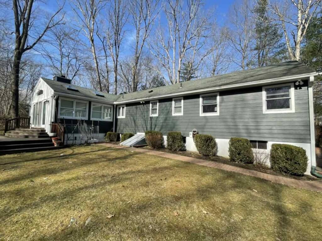 James Hardie siding on home