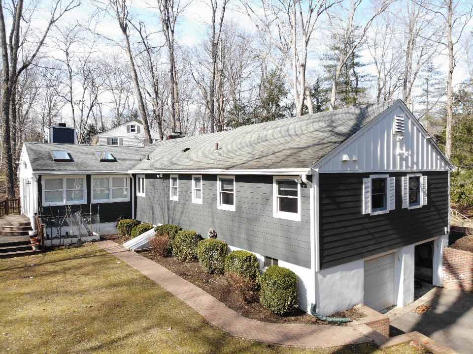 James Hardie siding on home