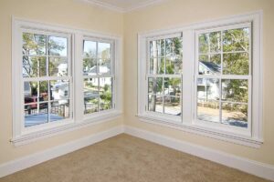 Double-hung windows