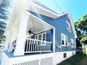 JamesHardie siding install in Port Chester, NY