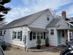 Before installing white JamesHardie siding on a home