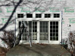 window and door install for back porch