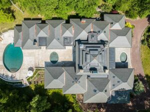 DaVinci Project of the Year Award winning house top view